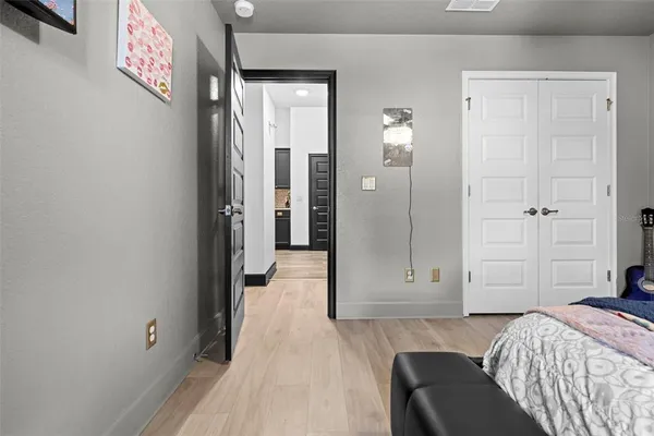 a bathroom with a sink a vanity and a mirror