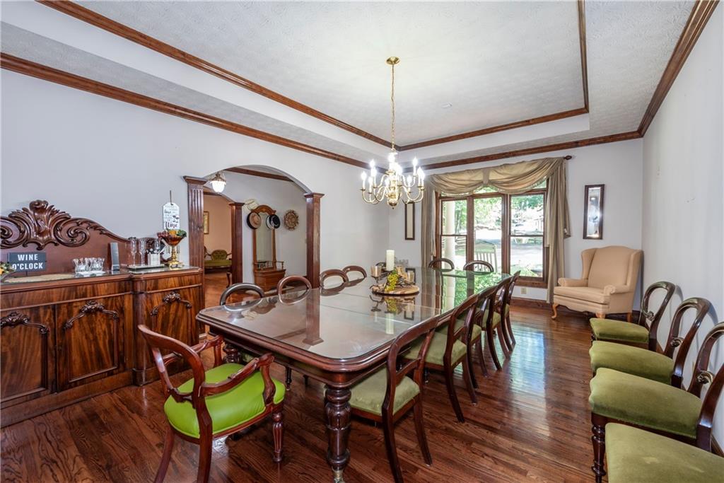755 Harris Road Jasper, GA 30143 - Photo 20 of 60 a view of a dining room with furniture window and wooden floor