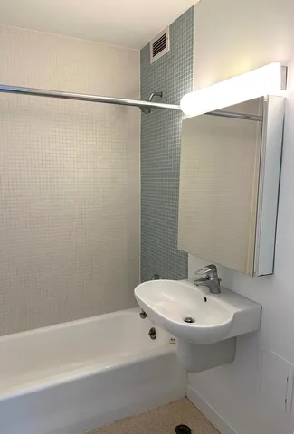 a view of closet area