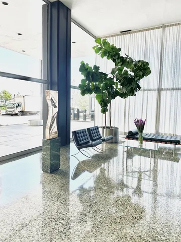 a view of a living room