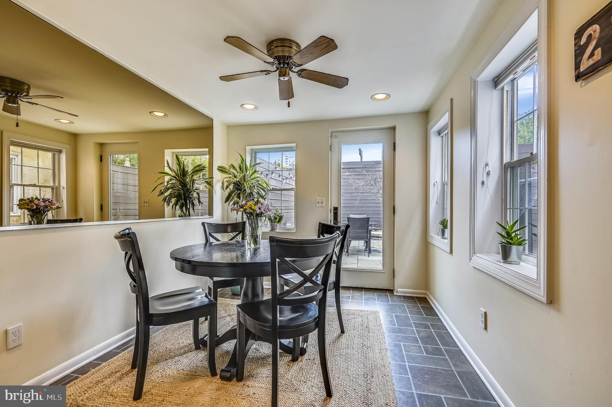1143 Riverside Avenue Baltimore, MD 21230 - Photo 20 of 76 Dining Room directly off of rear yard