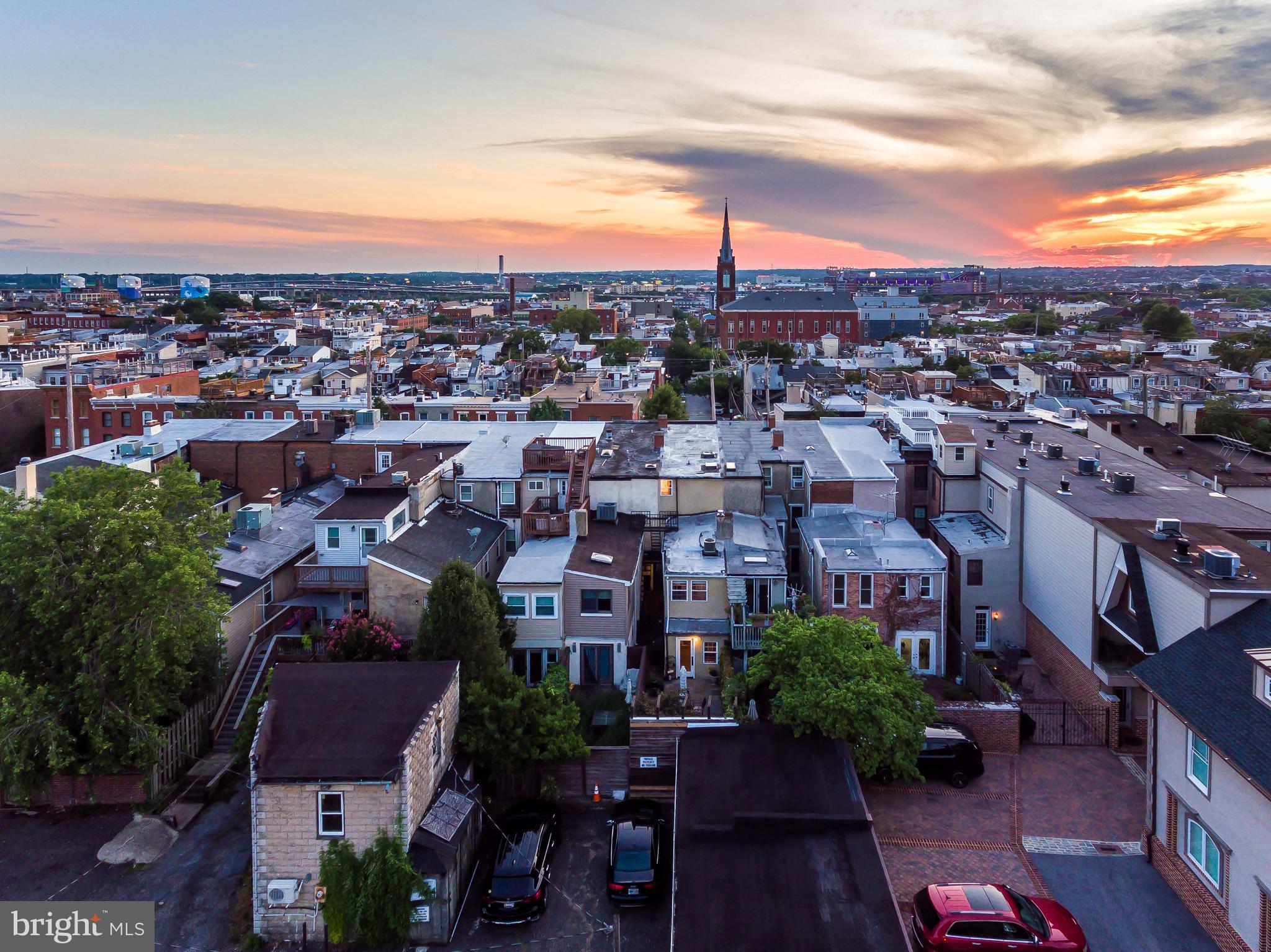 1143 Riverside Avenue Baltimore, MD 21230 - Photo 61 of 76 Drone Views of House