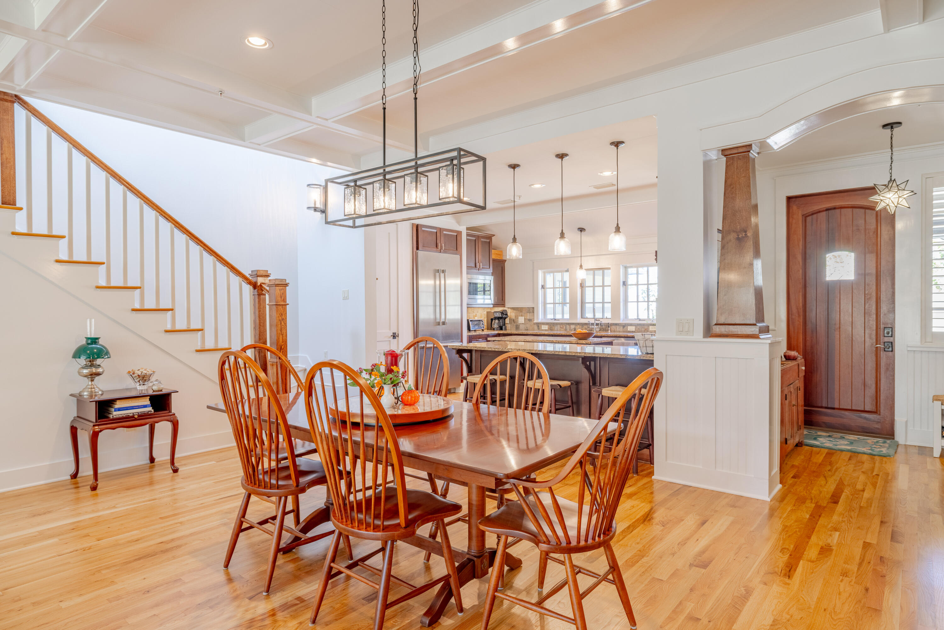1508 Match Point Lane, Unit 302 Panama City Beach, FL 32413 - Photo 20 of 76 a dining room with furniture and window