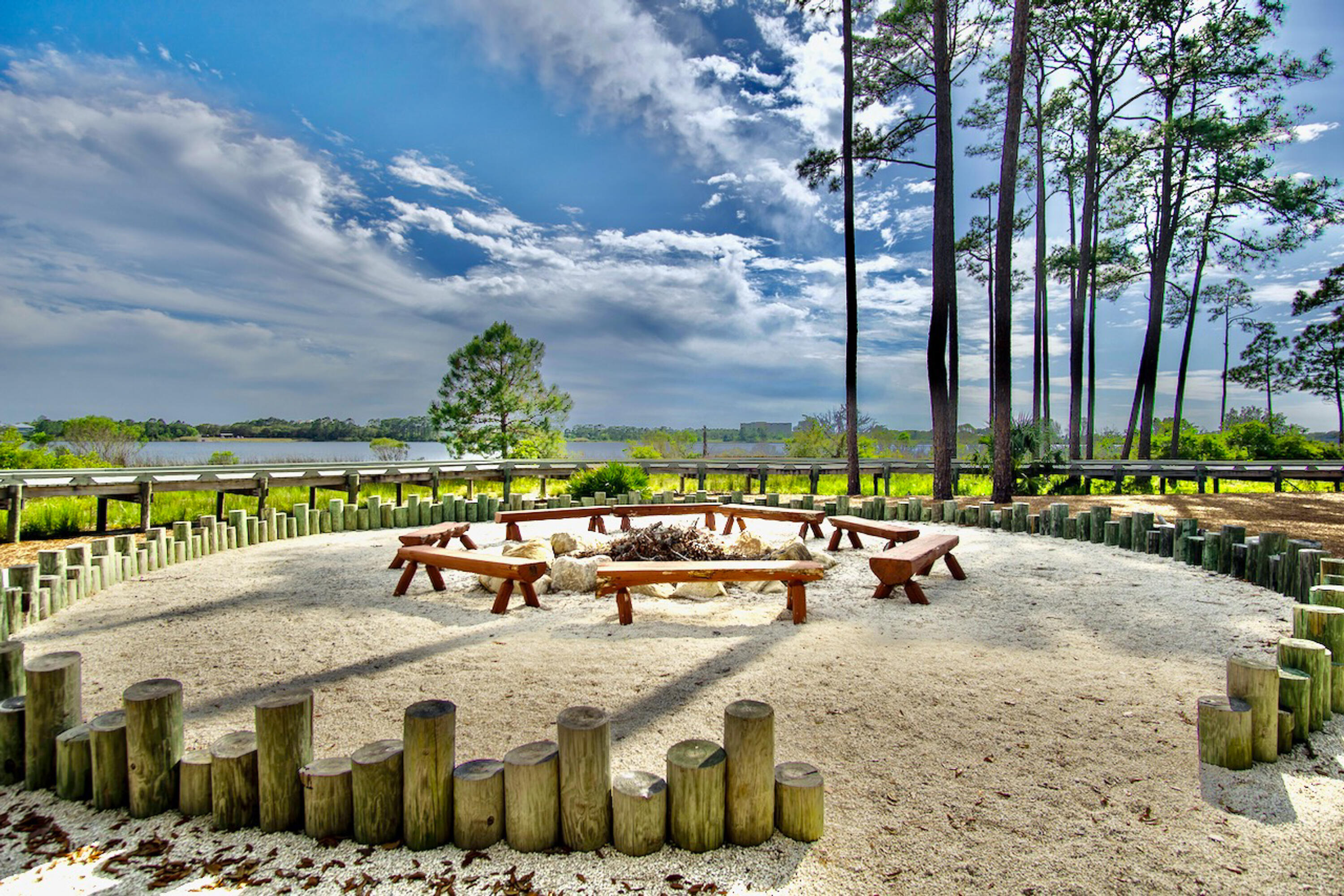 1508 Match Point Lane, Unit 302 Panama City Beach, FL 32413 - Photo 70 of 76 Fire Pit
