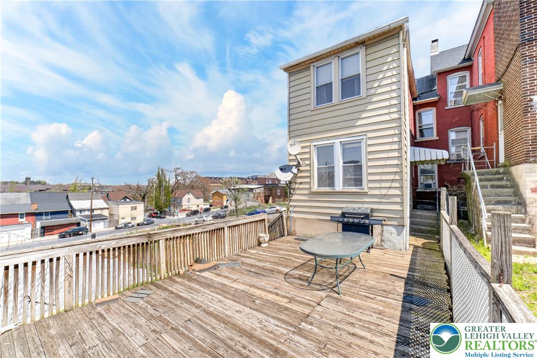 308 State Street Bethlehem, PA 18015 - Photo 28 of 30 a roof deck view with a barbeque grill and couches