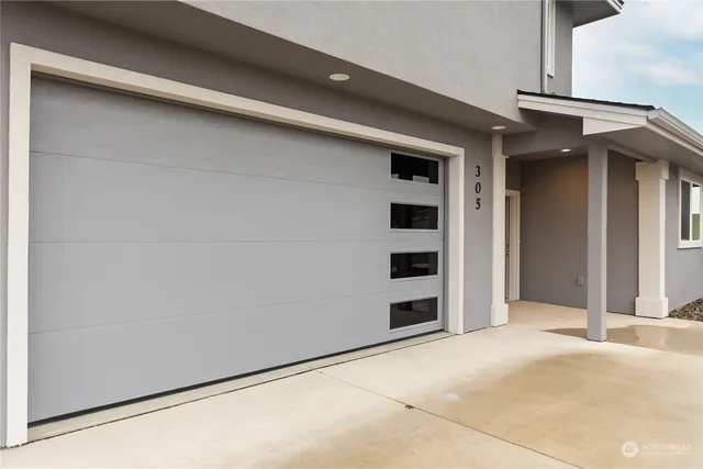 a view of front door