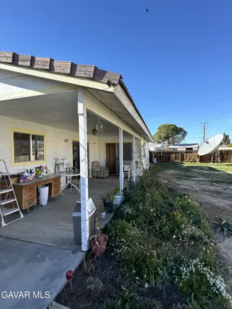 a view of a house with patio