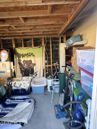 a room with gym equipment