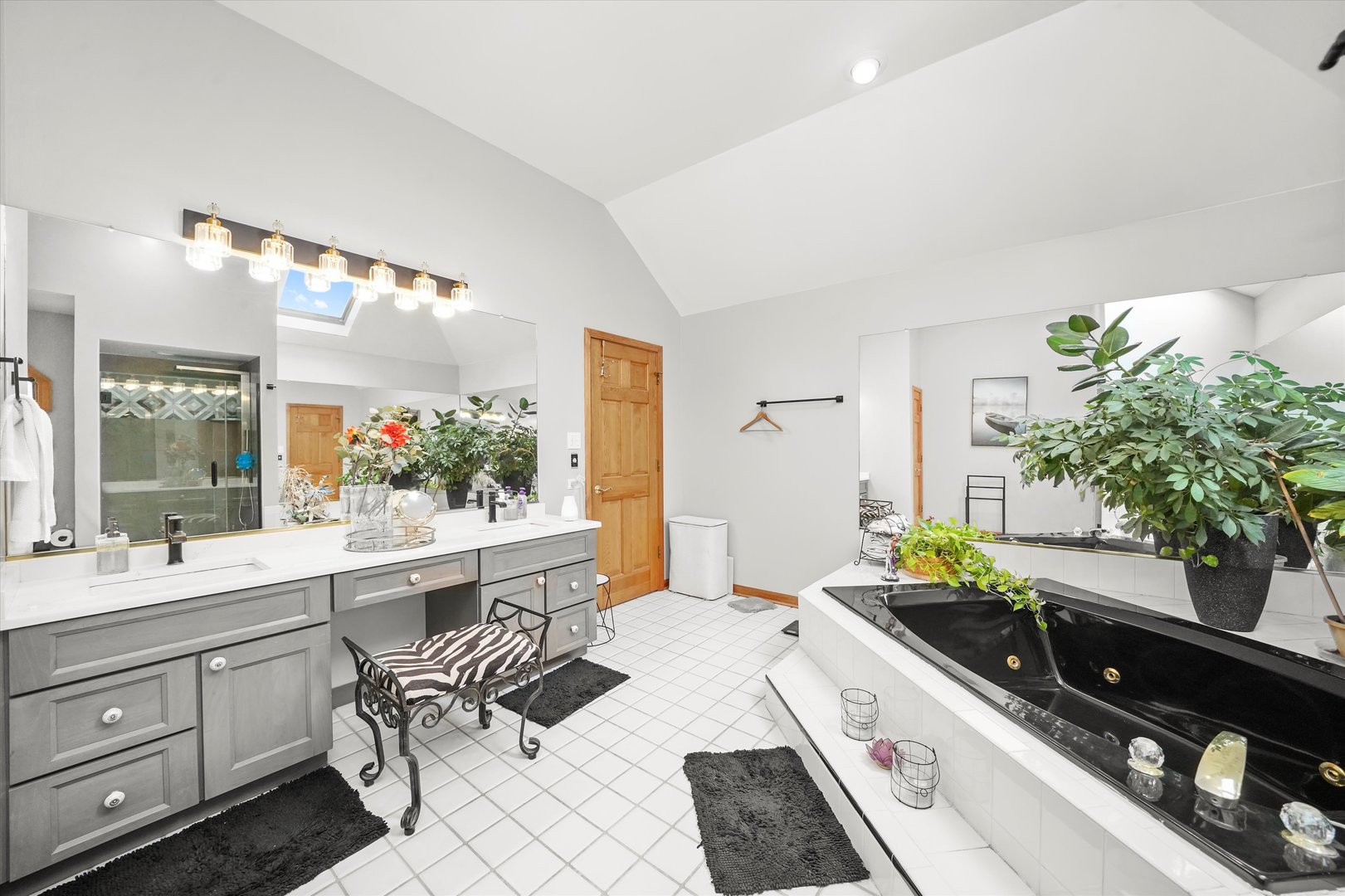 18 Newgate Avenue Naperville, IL 60565 - Photo 16 of 29 a large white kitchen with a large window