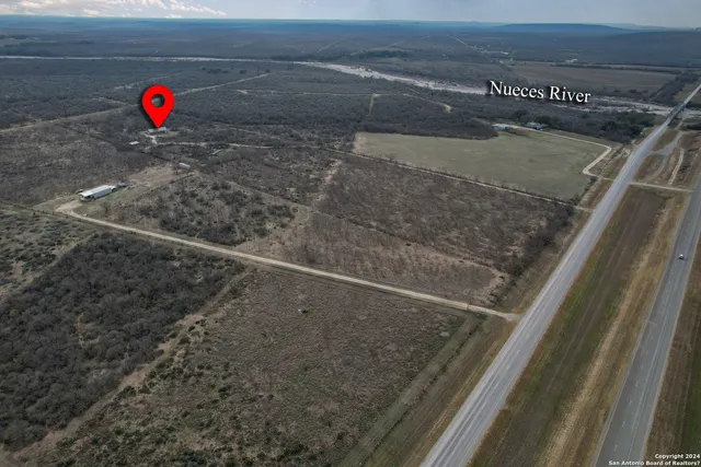 a view of a air conditioner from a window