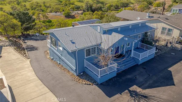 front view of a house with a small yard