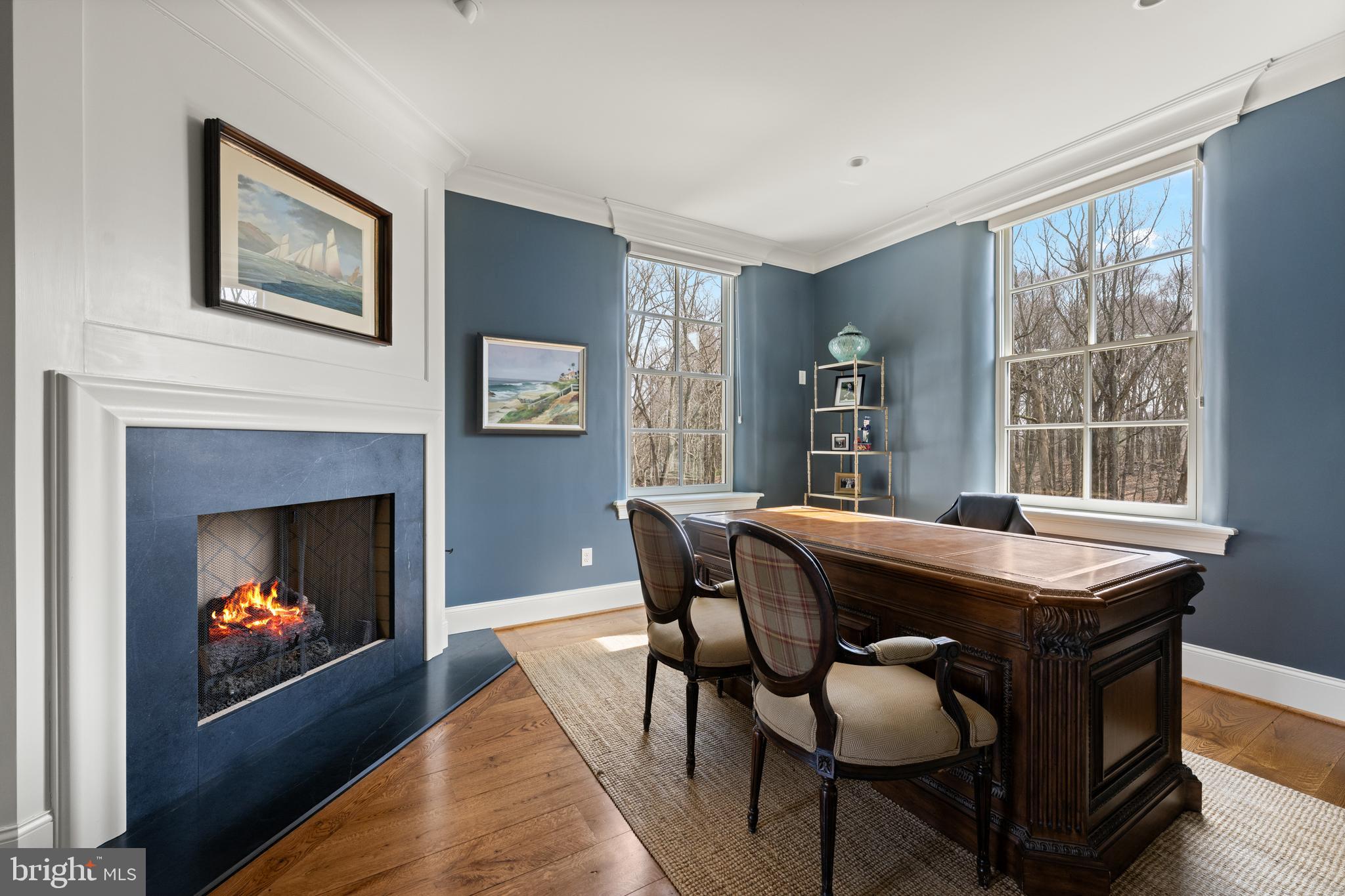 1484 West Strasburg Road West Chester, PA 19382 - Photo 39 of 95 Cozy Office with Gas Fireplace