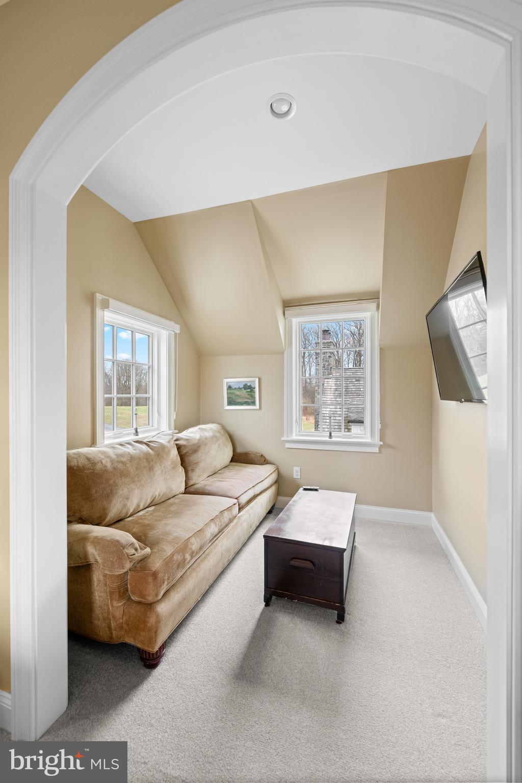 1484 West Strasburg Road West Chester, PA 19382 - Photo 61 of 95 Bedroom 3 Sitting Room with Views of the Courtyard