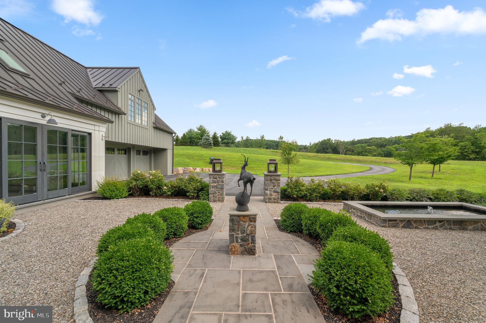 1484 West Strasburg Road West Chester, PA 19382 - Photo 89 of 95 Formal Courtyard