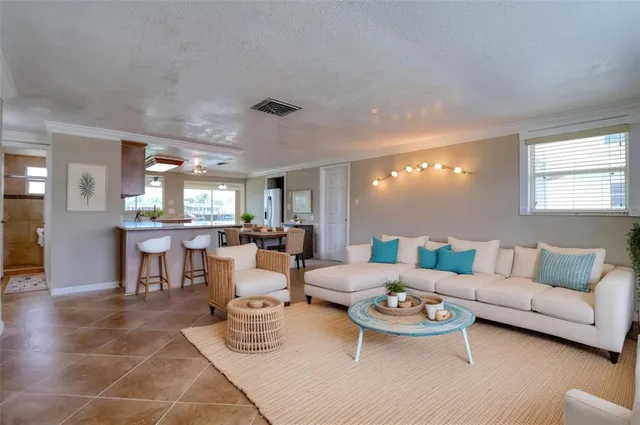 a view of a kitchen with a sink