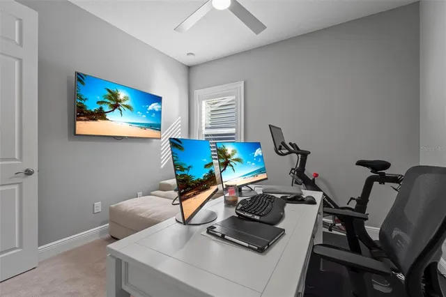 a view of building with a outdoor space