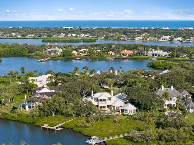 a view of a city and an ocean view