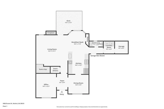 $425,000 | 4586 Duane Drive, Buford, GA 30519