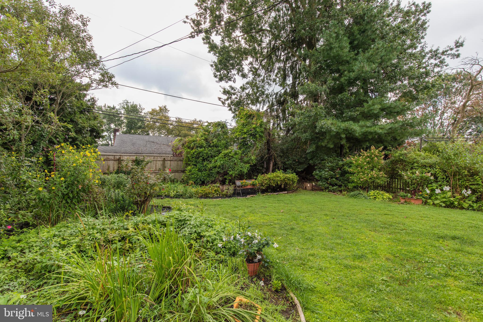 426 Haywood Road Ambler, PA 19002 - Photo 31 of 31 Rear back garden and lawn