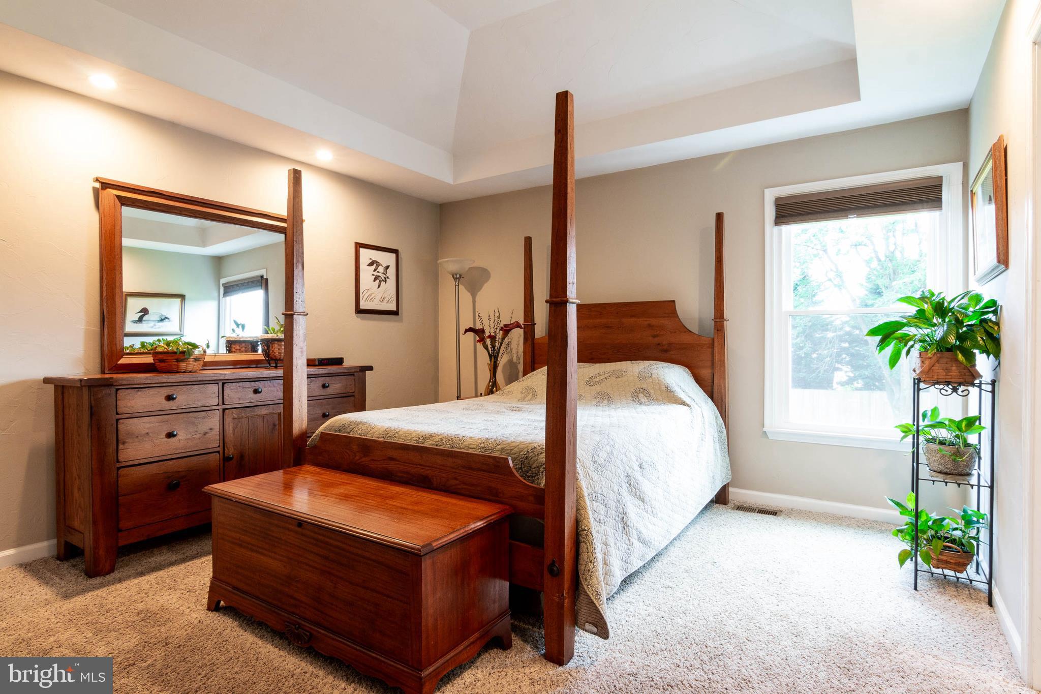 485 Basehoar School Road Littlestown, PA 17340 - Photo 16 of 40 Peaceful Master Bedroom with Tray Ceiling