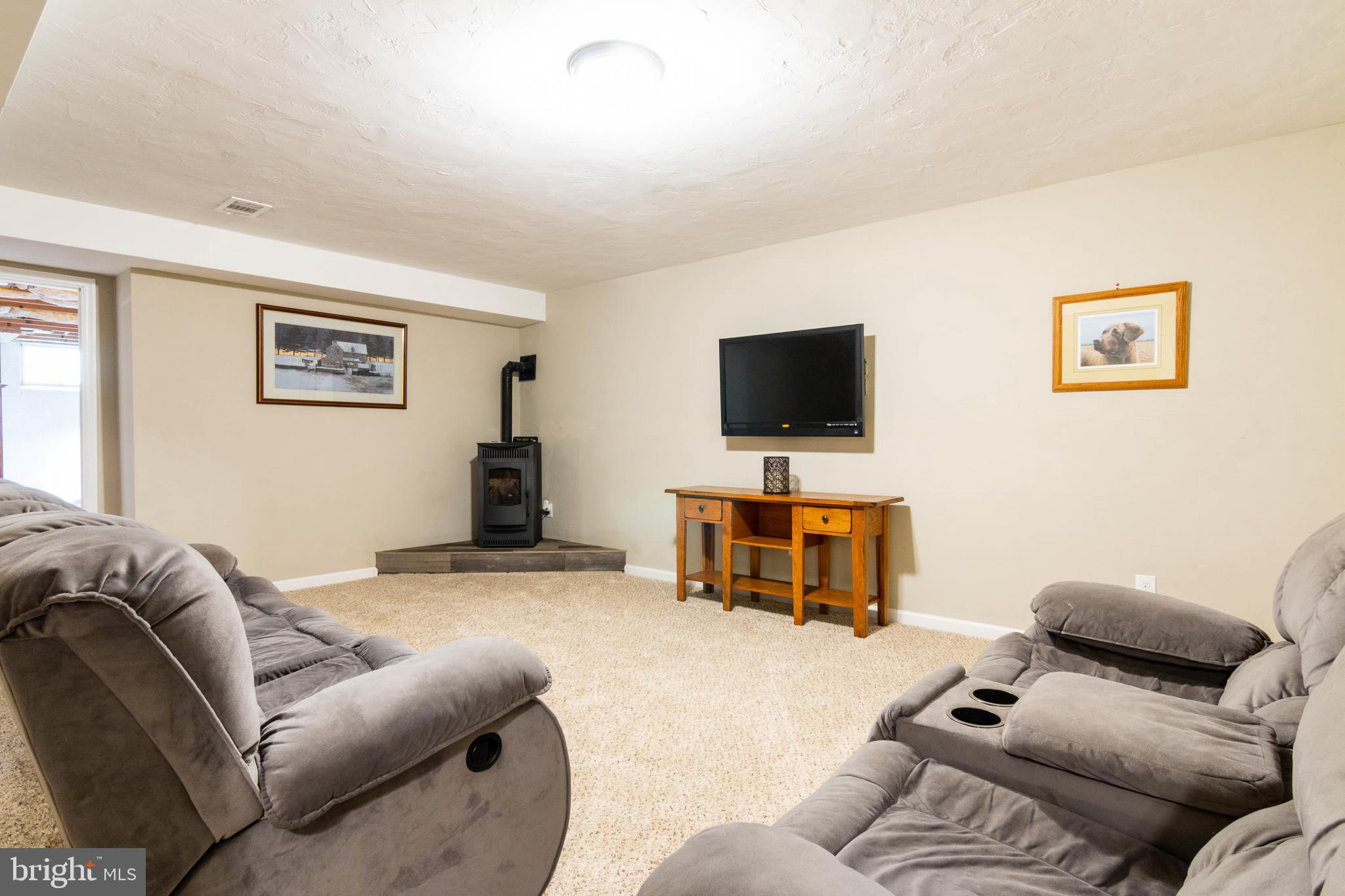 485 Basehoar School Road Littlestown, PA 17340 - Photo 30 of 40 Family Room has a pellet stove.