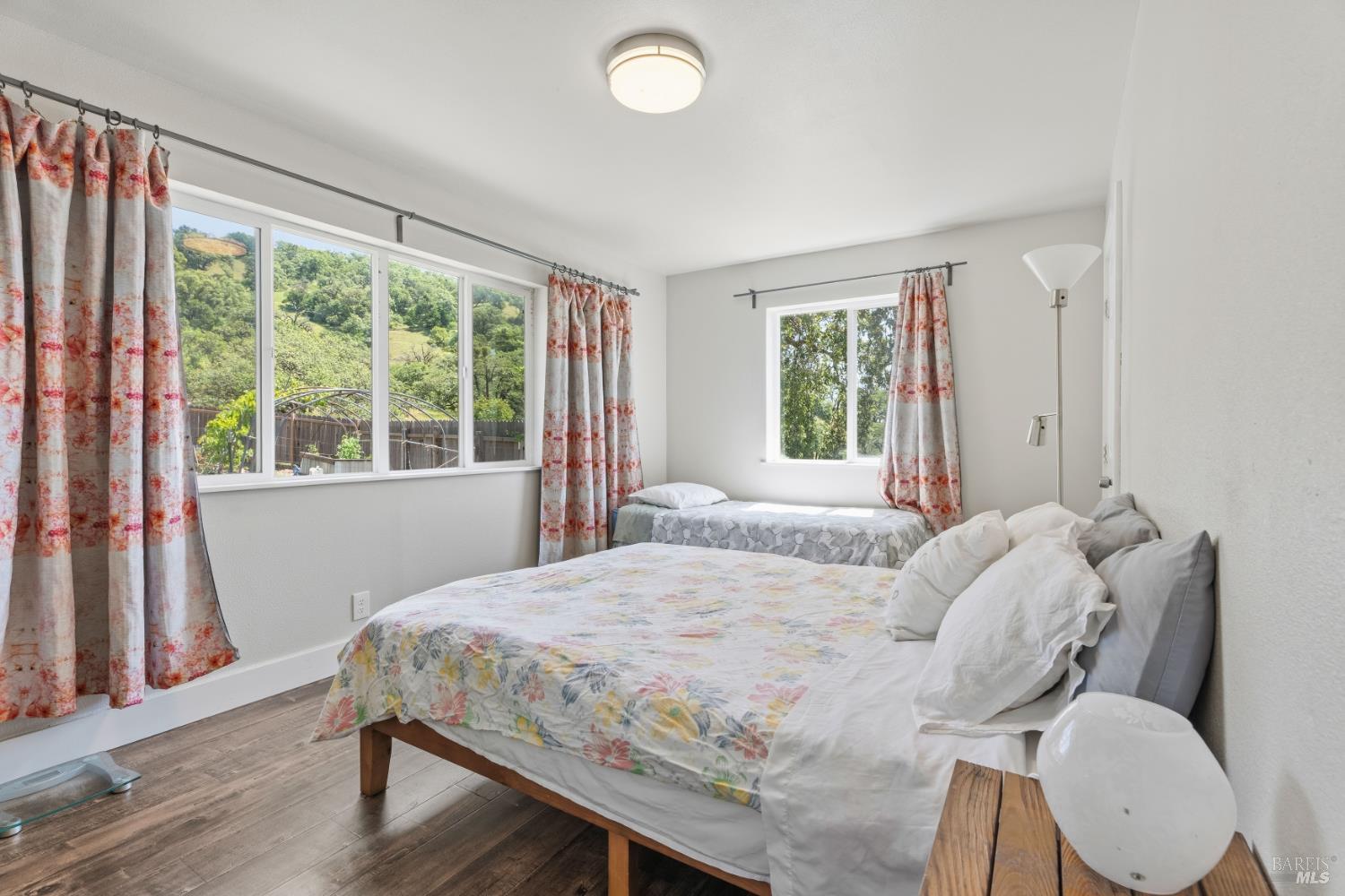 14590 Ridgeview Road Willits, CA 95490 - Photo 11 of 37 a bedroom with a bed and a window