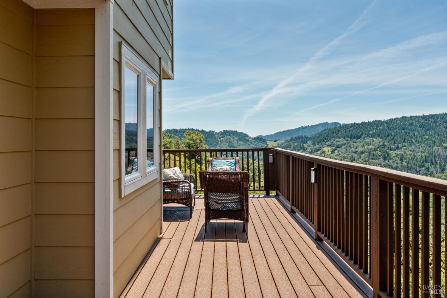 14590 Ridgeview Road Willits, CA 95490 - Photo 18 of 37 a view of balcony with furniture