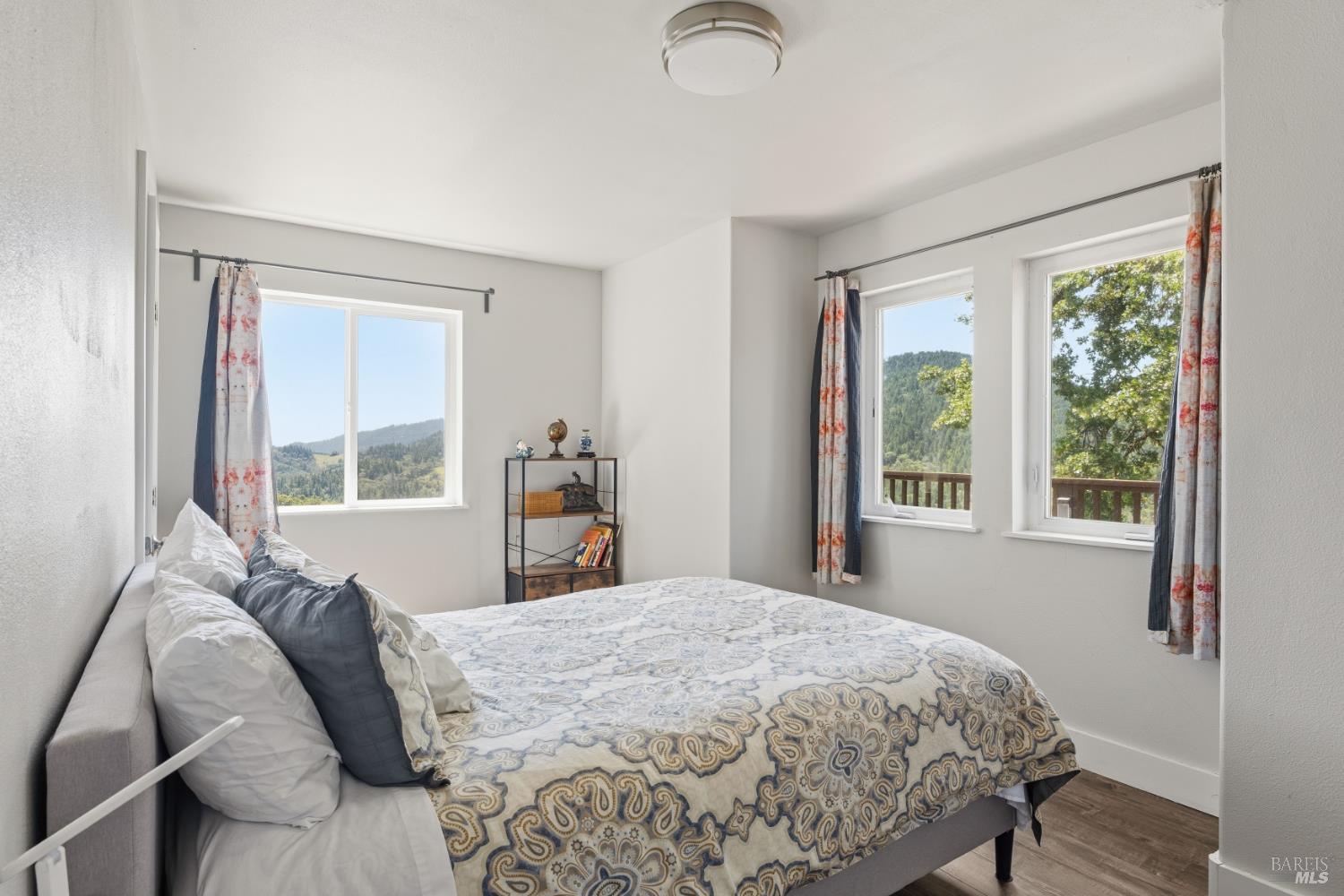 14590 Ridgeview Road Willits, CA 95490 - Photo 9 of 37 a bed sitting in a bedroom next to a window
