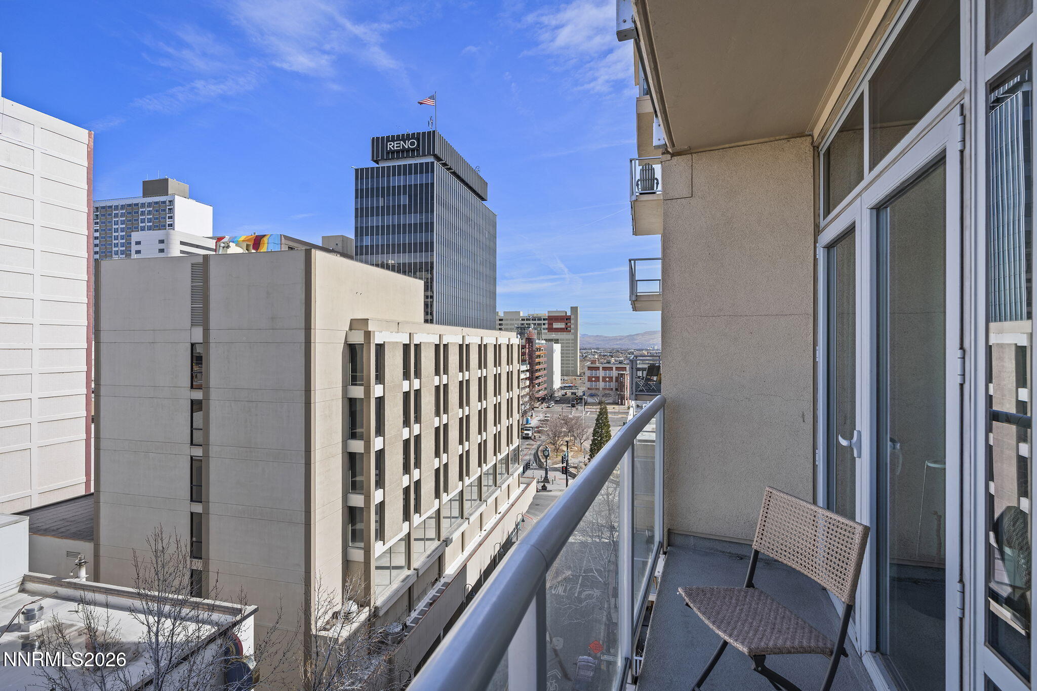 50 North Sierra Street, Unit 805 Reno, NV 89501 - Photo 18 of 23 a view of balcony with furniture