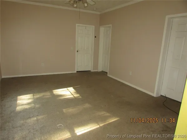 a view of empty room