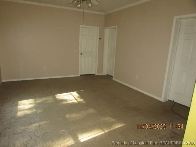 a view of empty room