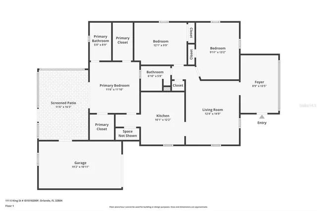 $445,000 | 111 East King Street, Orlando, FL 32804