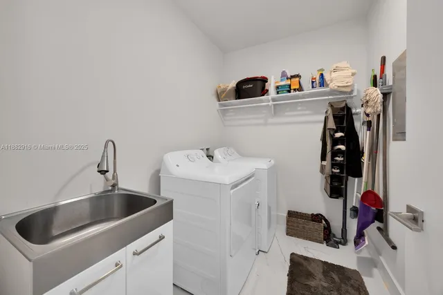 a view of a tall building