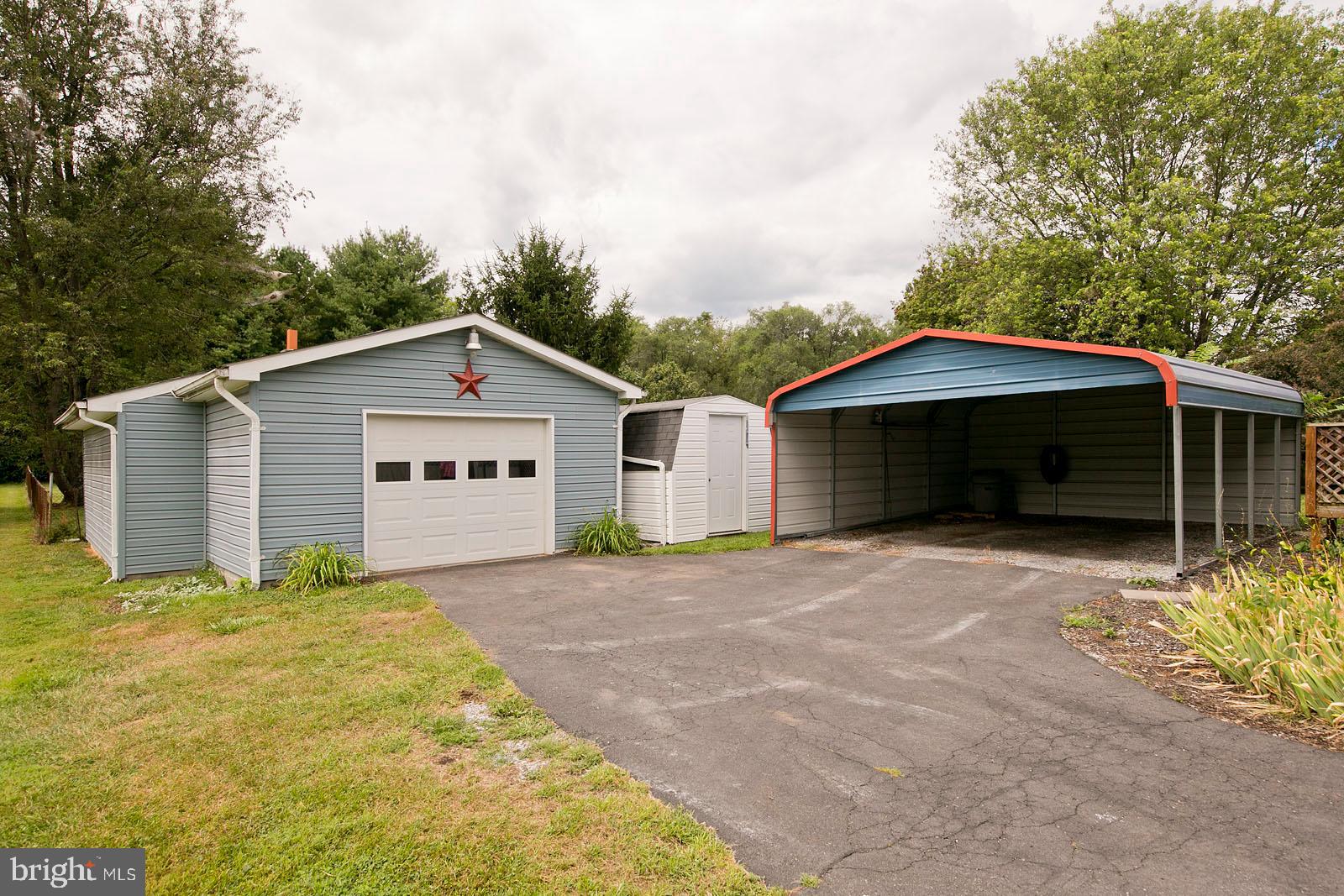 449 Ruebuck Road Clear Brook, VA 22624 - Photo 4 of 34 Wide driveway, detached garage AND a carport
