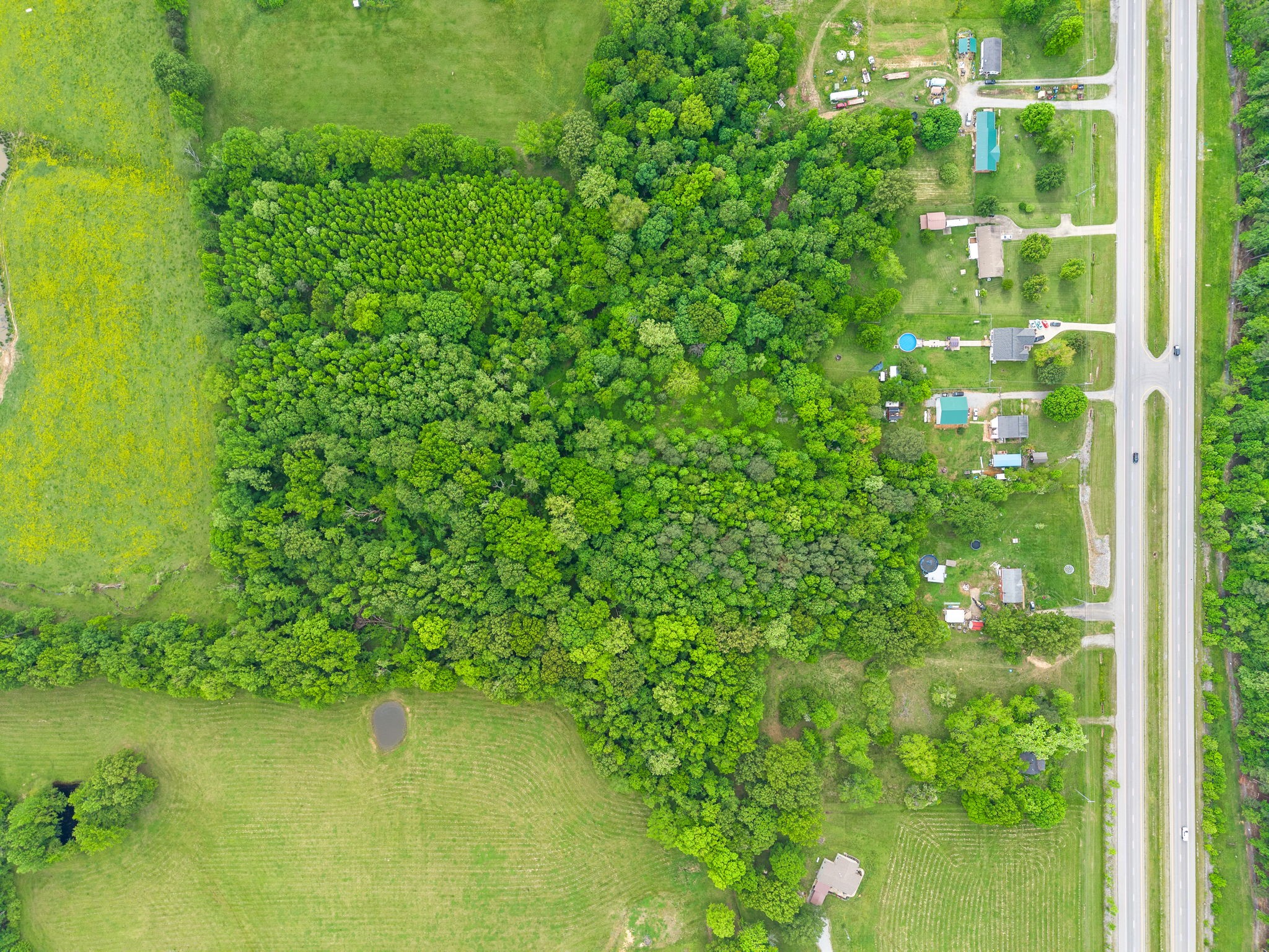 4888 Dover Road Indian Mound, TN 37079 - Photo 16 of 25 a view of a lake view with a garden