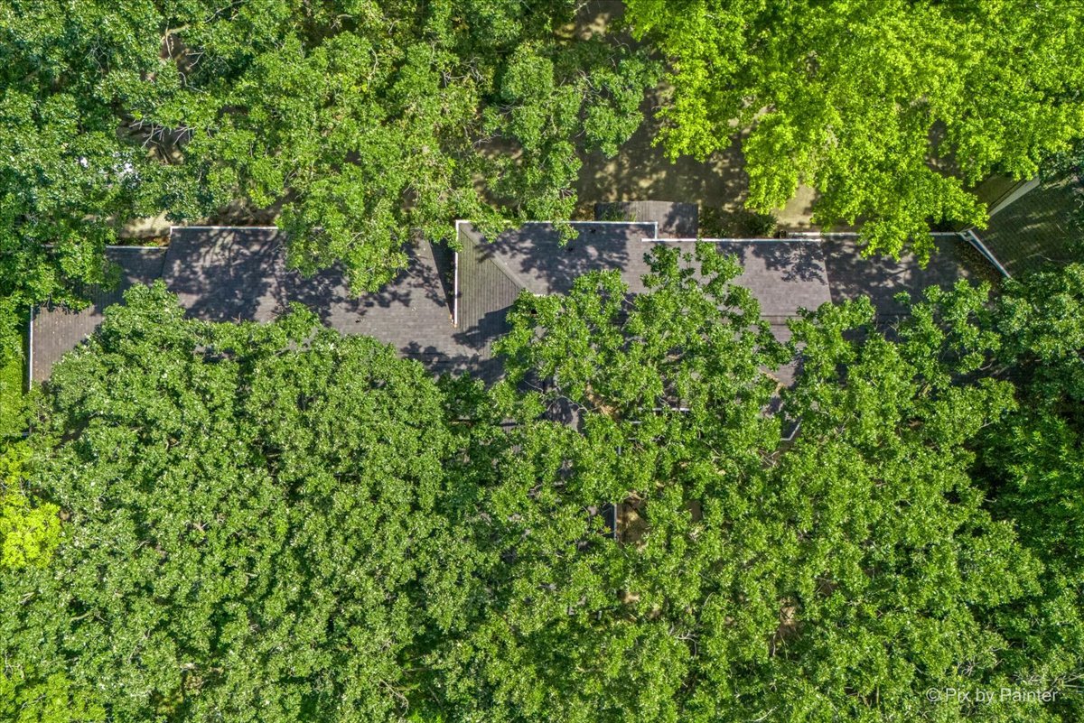144 Algonquin Road Barrington Hills, IL 60010 - Photo 33 of 53 a view of a city with lush green forest