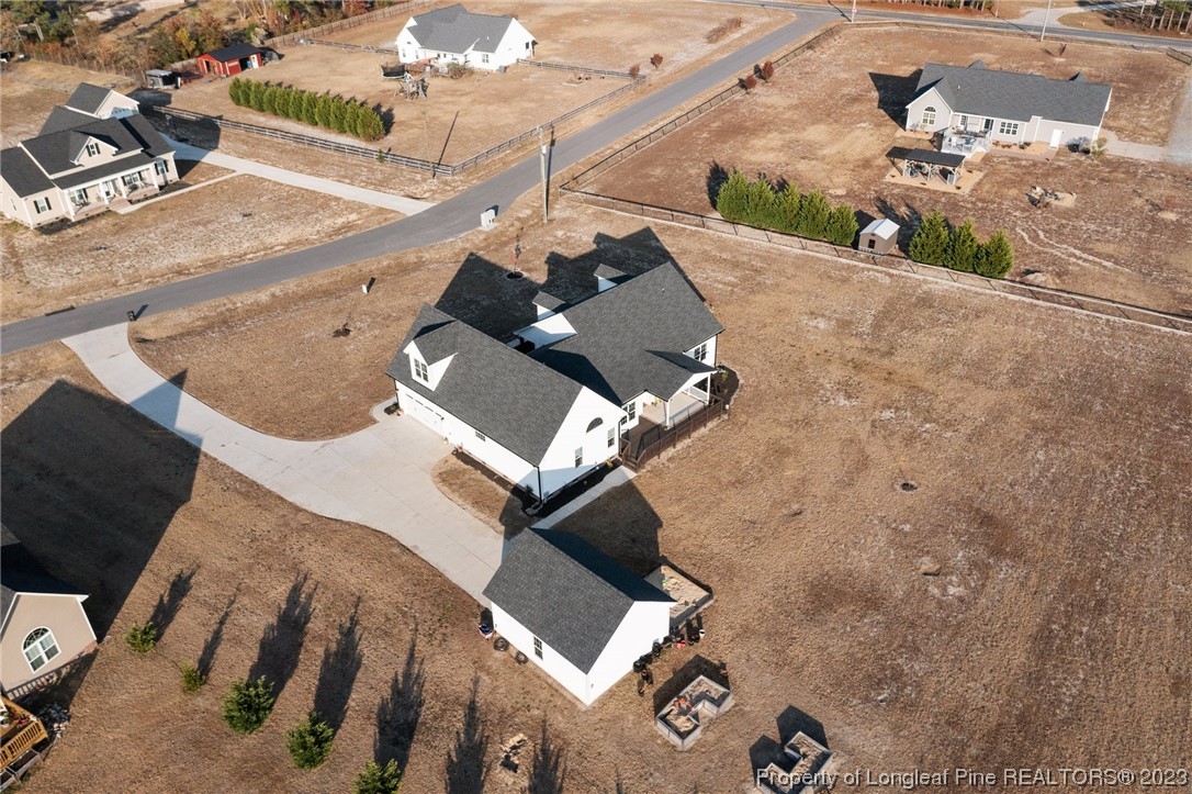 5654 Toby Pl Road Stedman, NC 28391 - Photo 41 of 42 an aerial view of a house with a ocean view