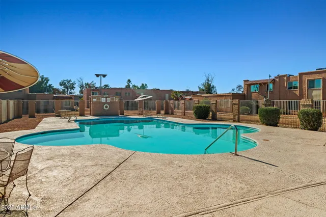a view of a house with a outdoor space