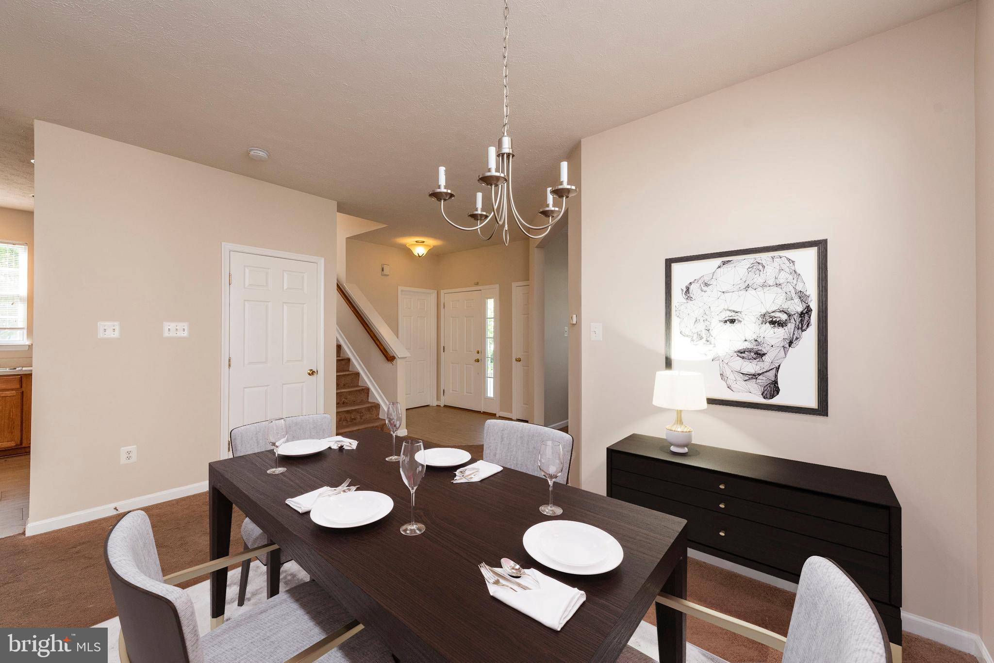 718 MacDill Road Baltimore, MD 21220 - Photo 2 of 34 Virtually Staged Dining Room