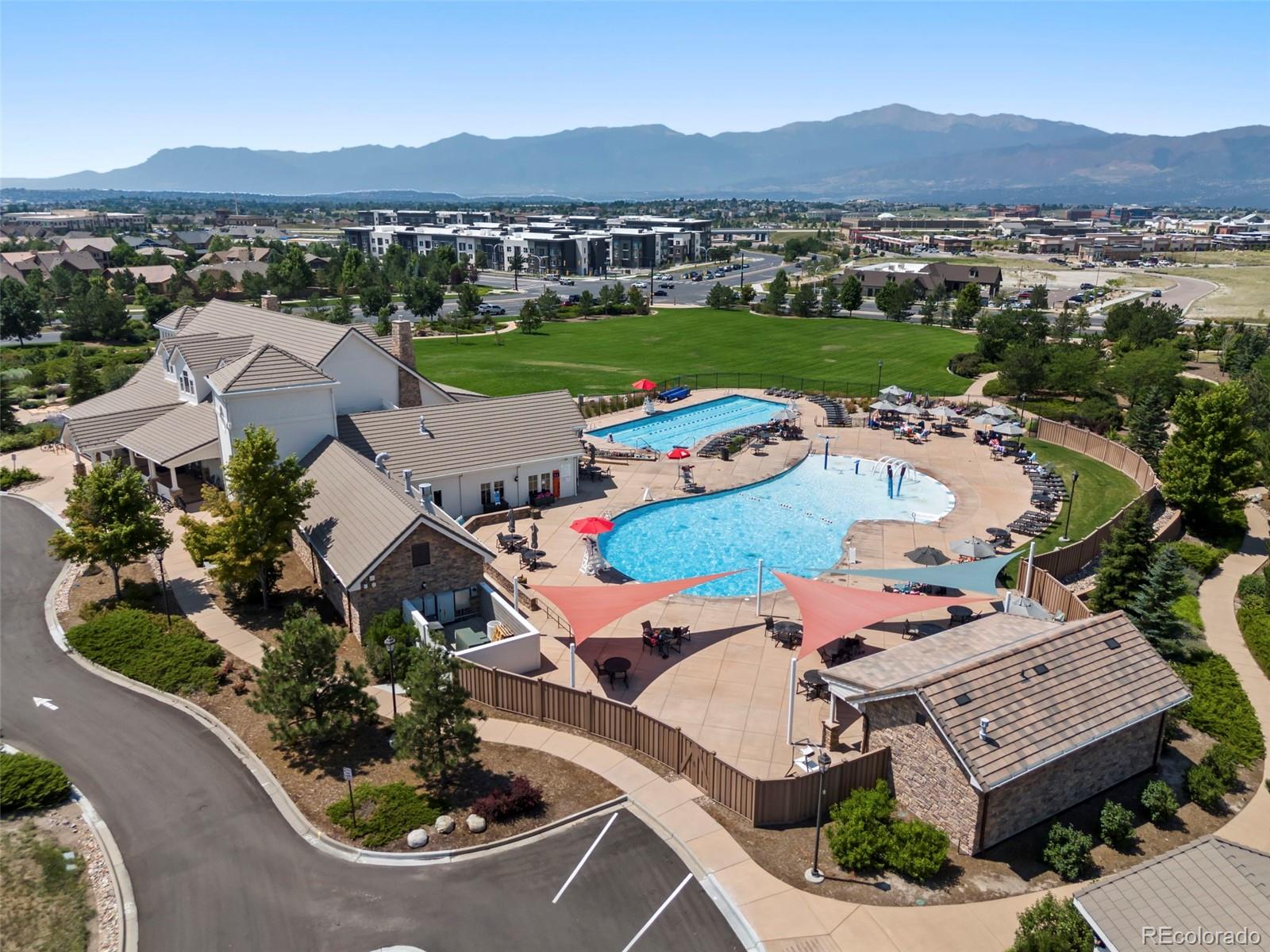 4508 Captain Jack Lane Colorado Springs, CO 80924 - Photo 44 of 50 an aerial view of a house with outdoor space