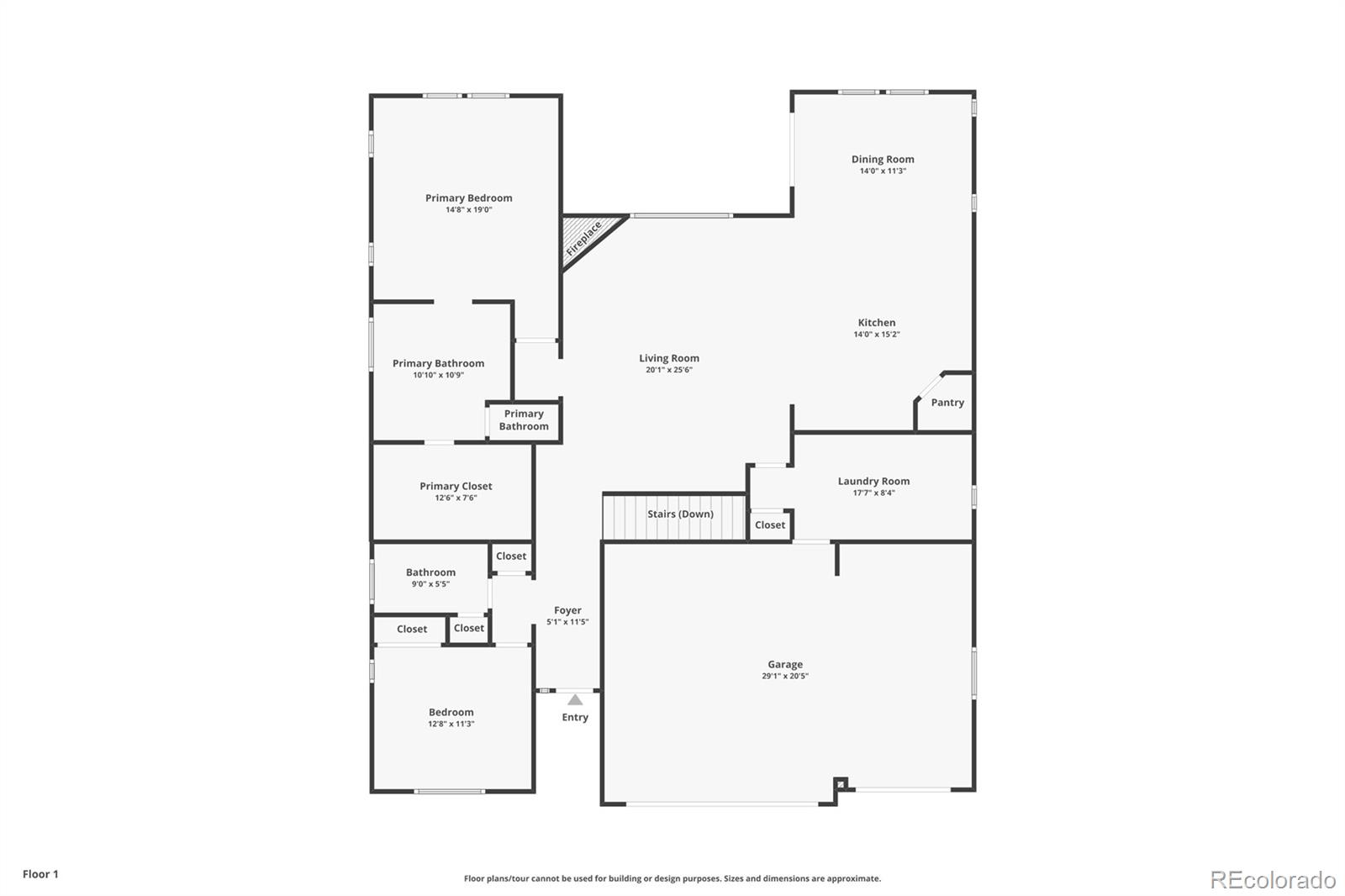 4508 Captain Jack Lane Colorado Springs, CO 80924 - Photo 49 of 50 a picture of floor plan