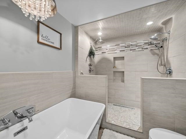 8294 North Leaf River Road Leaf River, IL 61047 - Photo 37 of 56 a bathroom with a shower and a sink