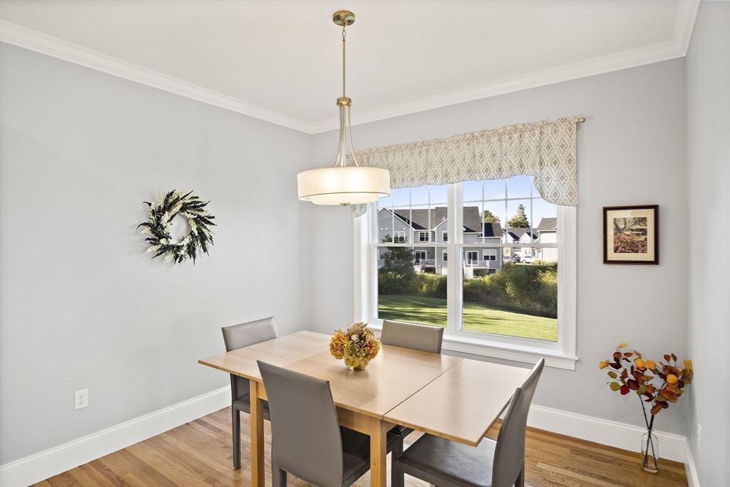 8 Winning Farm Road, Unit 8 Woburn, MA 01801 - Photo 6 of 42 a view of a dining room with furniture window and wooden floor