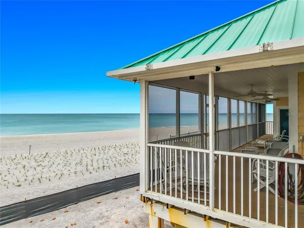 a view of an ocean beach