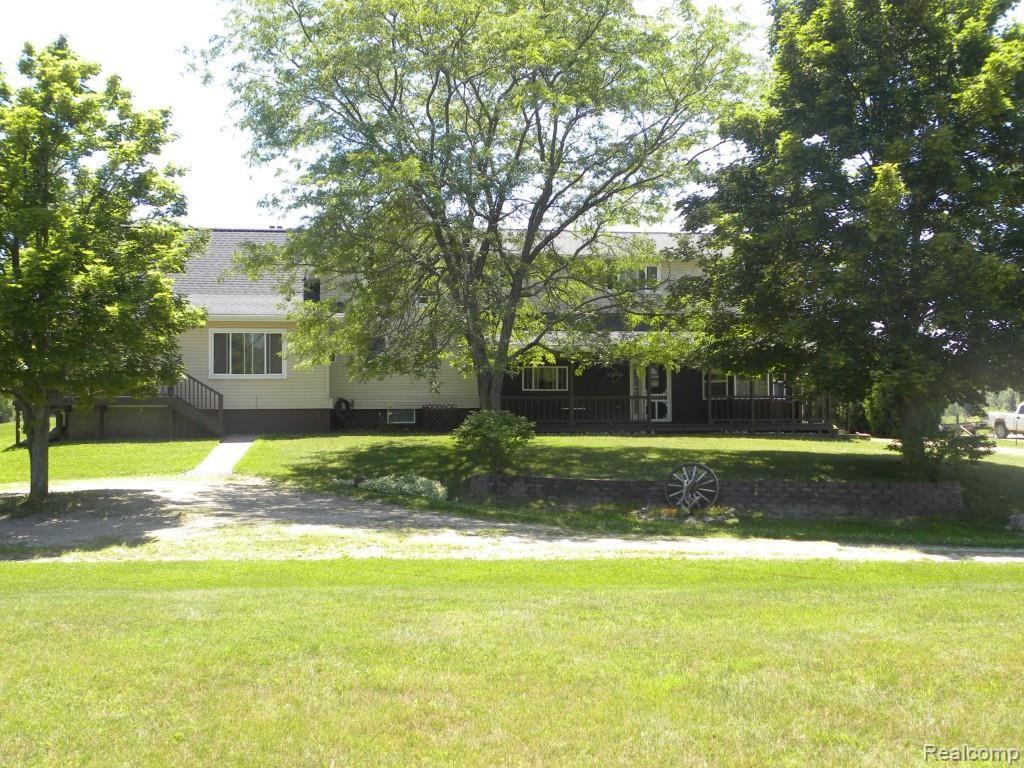 15637 Nettney Road Capac, MI 48014 - Photo 1 of 64 Front View of home apartment entrance are the steps on the left side of picture