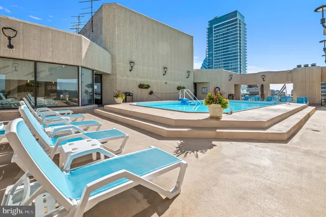 a view of a city from a balcony