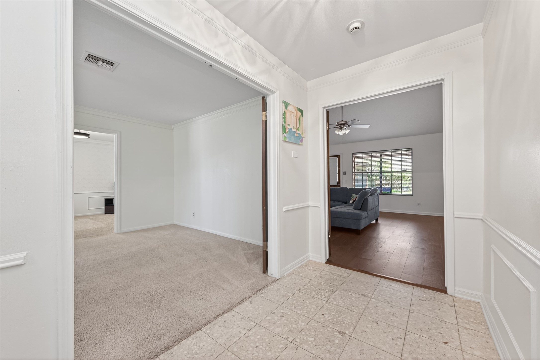 1010 Rhine Lane Houston, TX 77090 - Photo 4 of 30 a view of a living room and hardwood floor
