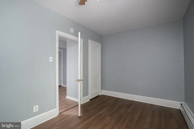 wooden floor in an empty room