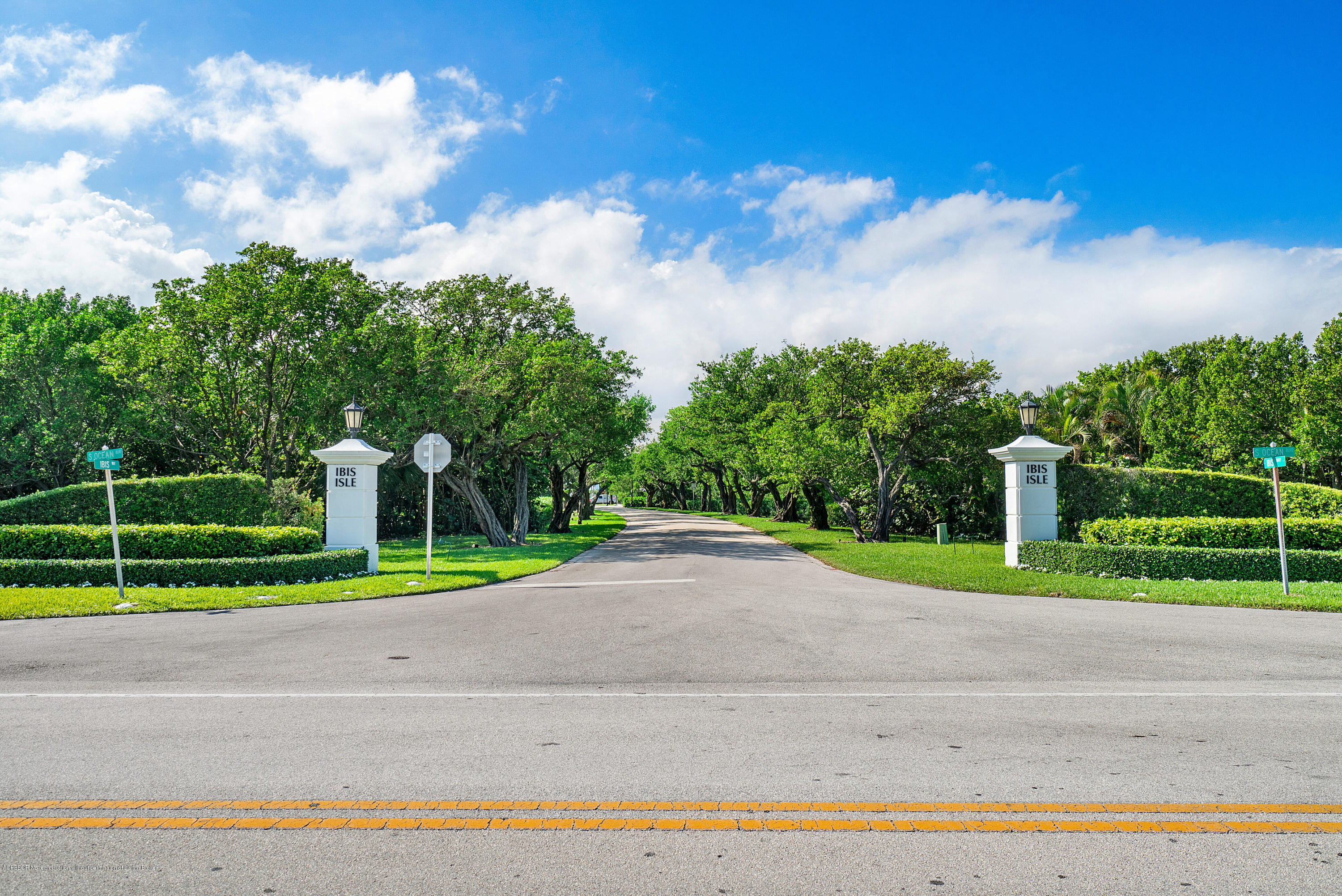 2160 Ibis Isle Road, Unit 6 Palm Beach, FL 33480 - Photo 22 of 22 entry onto Ibis Isle