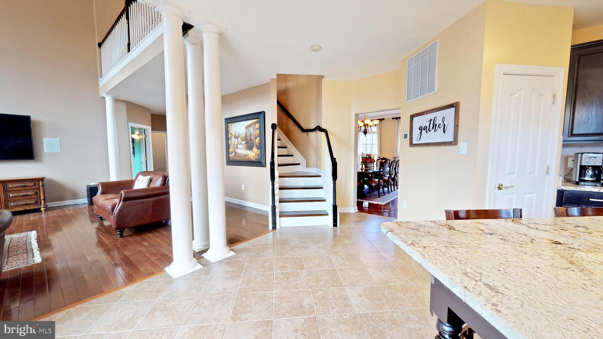16005 Roland Park Place Gainesville, VA 20155 - Photo 19 of 59 Main Level - Back Stairs